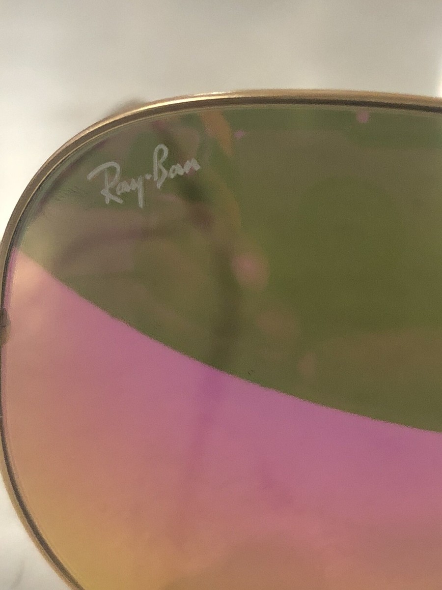 Ray-Ban RB3025 112/Z2 58 mm Gold Frame Copper Flash (Pink  display picture 2