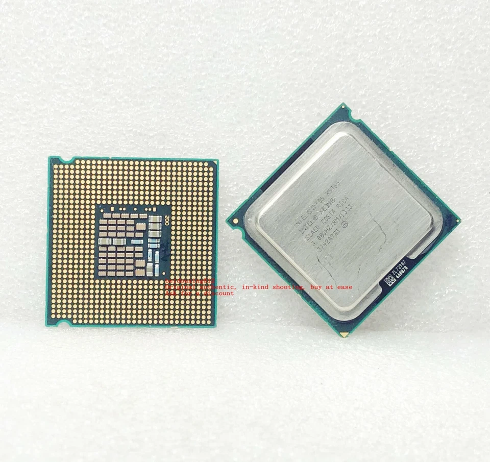A pair of Intel Xeon X5365 (SLAED) 3.0G quad-core 1333MHz 771 processor - Image 3 of 4