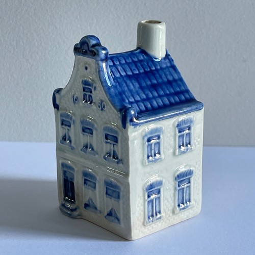KLM Blue Delft House No 5 Amsterdam Rynbende Holland Vintage Original 1950s - Bild 2 von 13