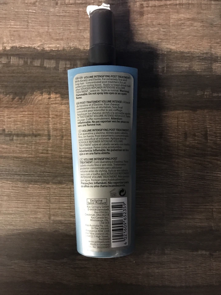 Goldwell Kerasilk Repower Volumen Intensificador Post Tratamiento 4.2 OZ Envío Gratis Foto 2 de 2