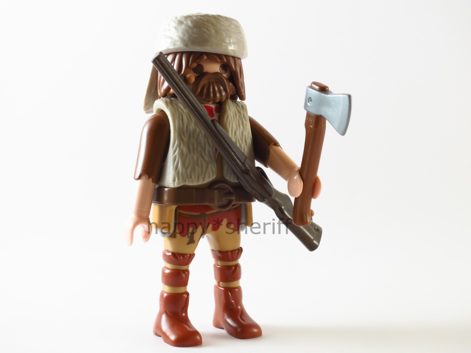 Playmobil Cazador Polo Norte con Pistola, Hacha y Ropa de Caza Serie Misterio...