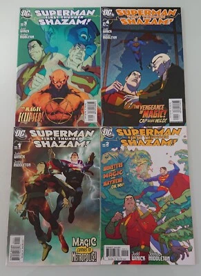 SUPERMAN / SHAZAM FIRST THUNDER #1-4 MIDDLETON - Photo 1/2