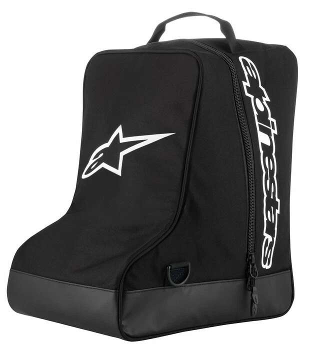 NEW ALPINESTARS BOOT BAG BLACK WHITE ENDURO CARRY TRAVEL MOTORCYCLE MOTOCROSS MX