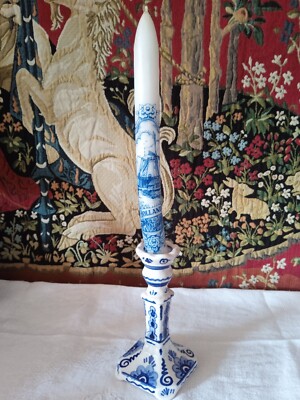 Moulin céramique - Delft Blue - Label Emmaüs