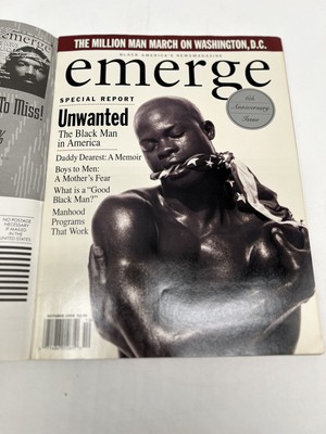 Emerge Magazine Early Modeling Career Cover Of Djimon Hounsou I Believe History