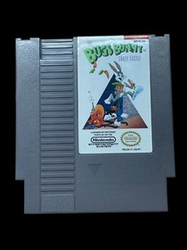 1989 The Bugs Bunny Crazy Castle Cartridge Nintendo NES Hard Case