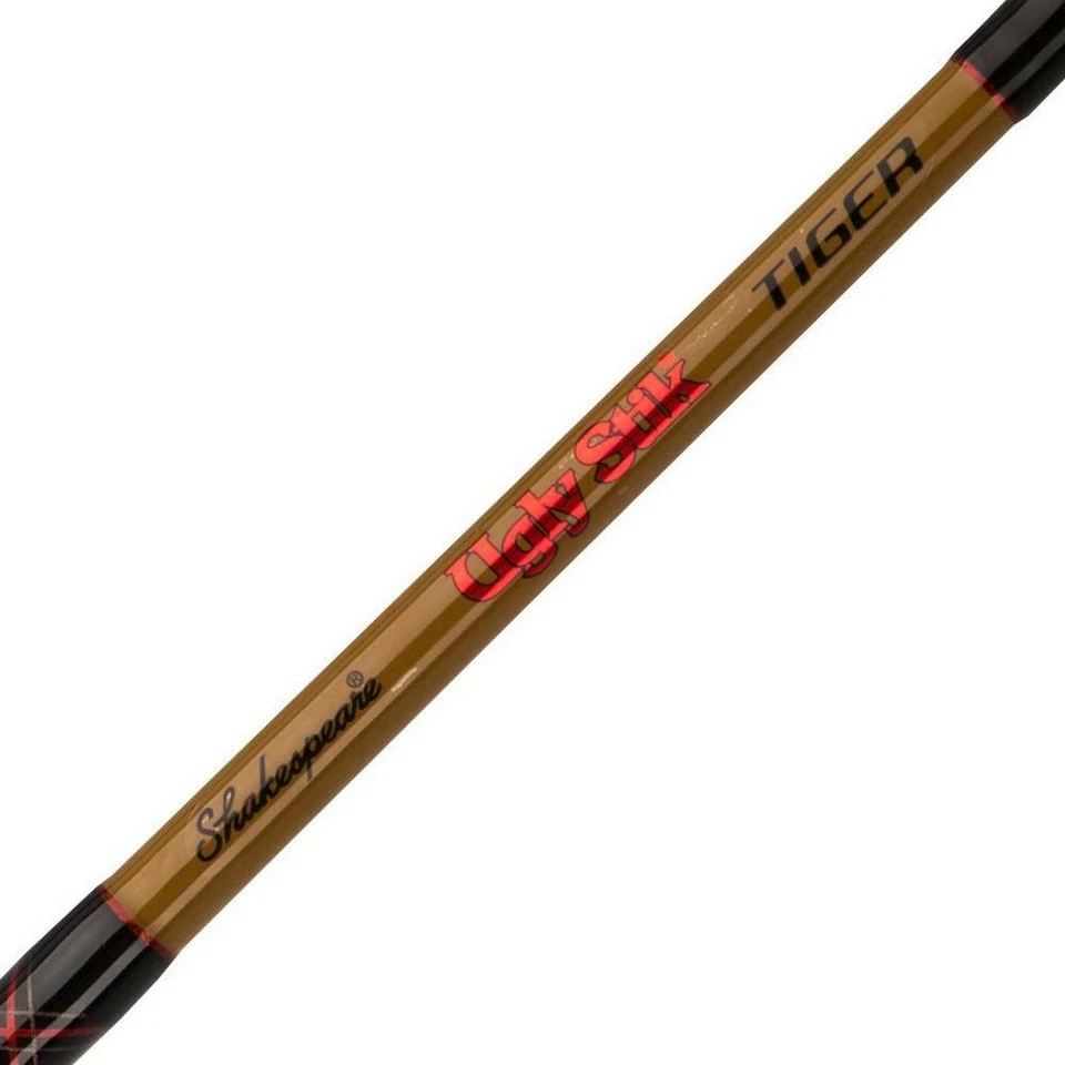 Shakespeare Ugly Stik Tiger One Piece Spinning Rod 7 ft~1 piece~Medium power - Image 2 of 4
