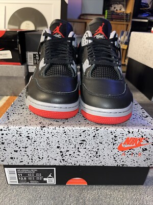 jordan 4 bred retail