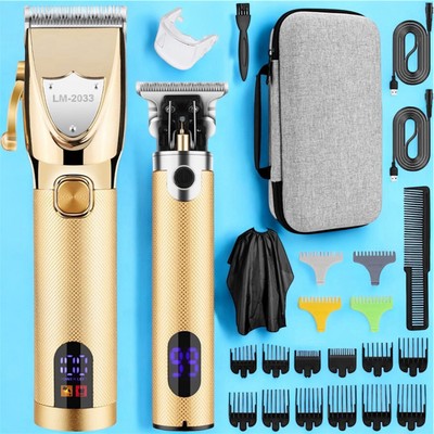 Professional Hair Trimmer Set Hair Clippers Cordless Hair Trimmer