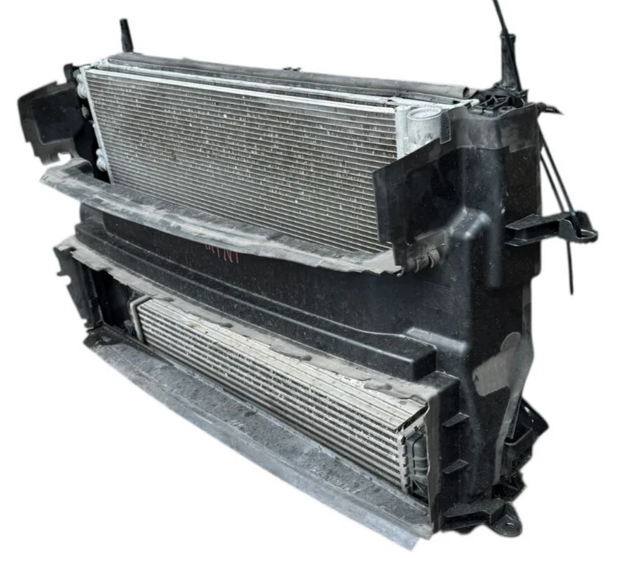 2014-2021 Mini Cooper F56 radiador principal condensador ventilador conjunto de motor fabricante de equipamento original - Imagem 3 de 4