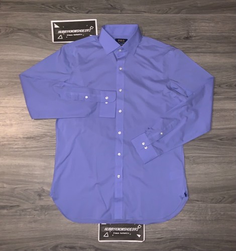 POLO RALPH LAUREN Men’s Custom Fit Regent Poplin Dress Shirt MSRP $168 - Picture 14 of 28