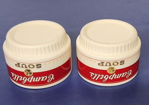Campbell's SOUP BOWLS 14 oz. Ceramic 1960's MADE IN THE USA Vintage Set Of 2 - Picture 5 of 6