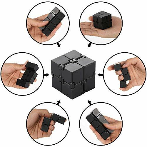 Small Fish Dgc95 Infinity Cube Fidget Toy Black For Sale Online Ebay