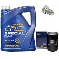 MotoröL Filter Set 10W-30 5 Liter + ÖLablassschraube FüR Audi A3 TT VW Passat