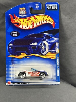HOT WHEELS 2002   2003 CORVETTE STINGRAY III   #187 Highway 35   MATTEL WHEELS 