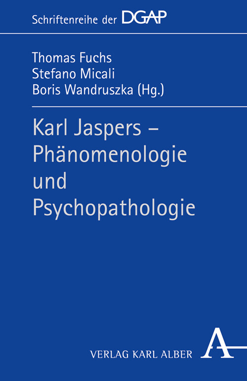 Thumbnail - Karl Jaspers - Phämomenologie Und Psychopathologie | Stefano Micali