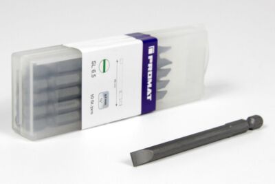 PROMAT SL 6.5 x 89mm 10x 1/4'' Bit Slot Long