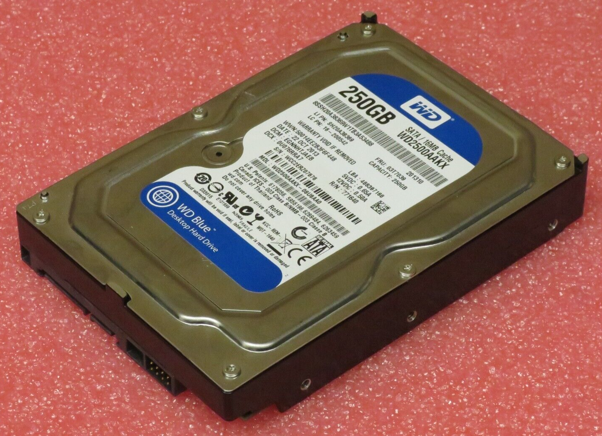 Western Digital WD2500AAKX Caviar Blue 250GB 72000RPM 16MB 3.5