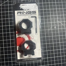 HEAVY DUTY 30mm Scope Rings Medium Rise For Picatinny 1913 Rail Mounts, Aluminum