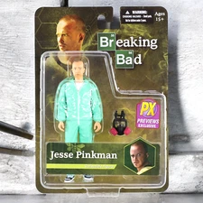 Breaking Bad Jesse Pinkman Action Figure PX Previews Exclusive Mezco 2014 Sealed