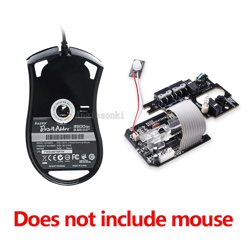 New Button Board Motherboard for Razer DeathAdder RZ01-0015 3500dpi Mouse Switch - Image 3 of 4