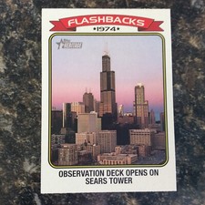 2023 Topps Heritage Flashbacks NF-1 Sears Tower Observation Deck Opens
