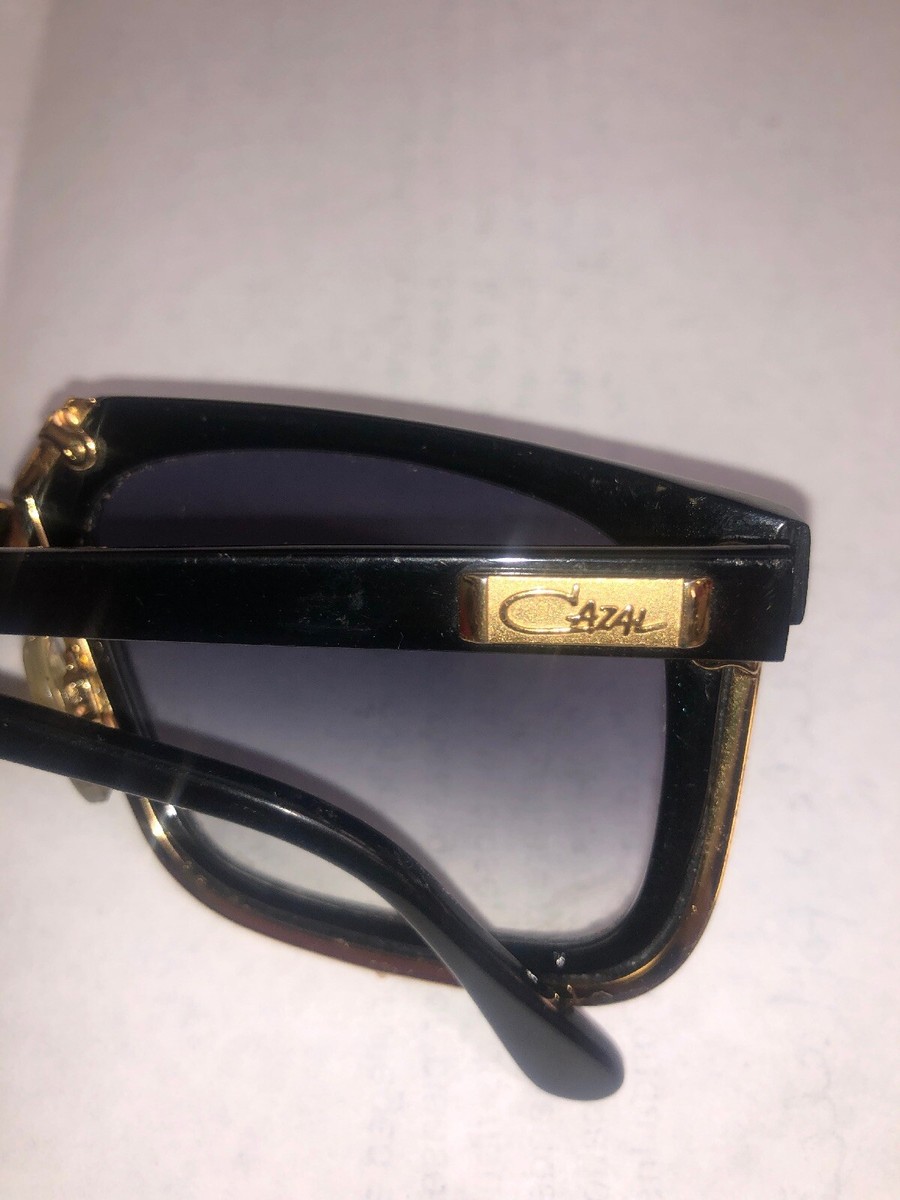 Cazal Legends 643 1 Unisex Black Gold Authentic | eBay