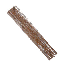 18 Gauge Brown Floral Wire for Artificial Flower Making 16 Inch,50/Package