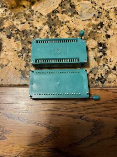 240-3639 3M/TEXTOOL TEST & BURN ZIF IC 40-PIN SOCKET Gold Plated. Qty 1 Large - Picture 2 of 2