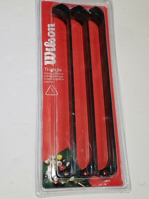 Wilson Triangle Sturdy 3 piece plastic pool triangle snaps together easily New