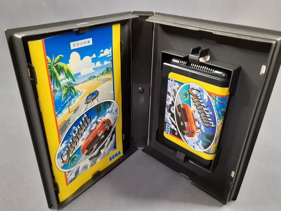 SEGA MEGADRIVE MEGA DRIVE MD OUTRUN NTSC-J Japanese version Boxed - Image 2 of 4
