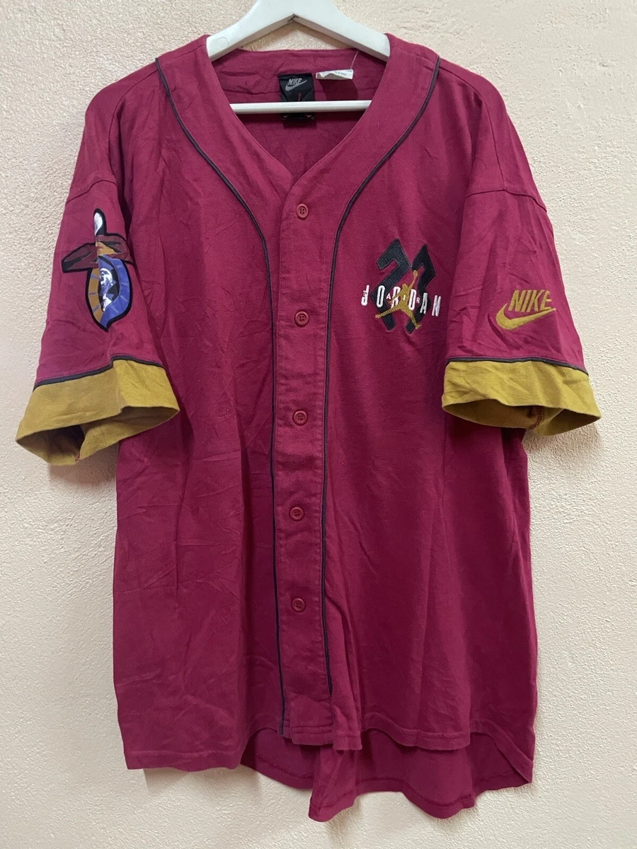 Vintage nike hotsell jordan baseball jersey
