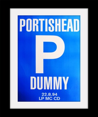 PORTISHEAD Dummy 90'S Art Design Vintage style Framed Poster Print UK MADE ref58