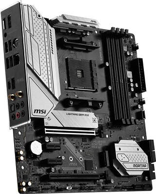 MSI MAG B550M MORTAR WIFI DDR4 AM4 AMD B550 Micro-ATX Wi-Fi 6E