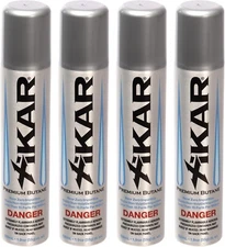 Xikar PUROFINE Premium Butane Fuel Refill with 0 Impurities, 1.9oz (100ml) - 4PK