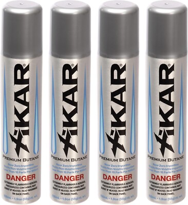 Xikar PUROFINE Premium Butane Fuel Refill with 0 Impurities, 1.9oz ...