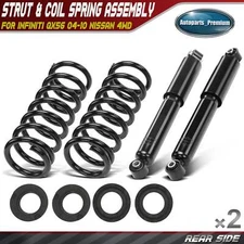 Rear Air Spring to Coil Spring Conversion Kit for INFINITI QX56 04-10 Nissan 4WD