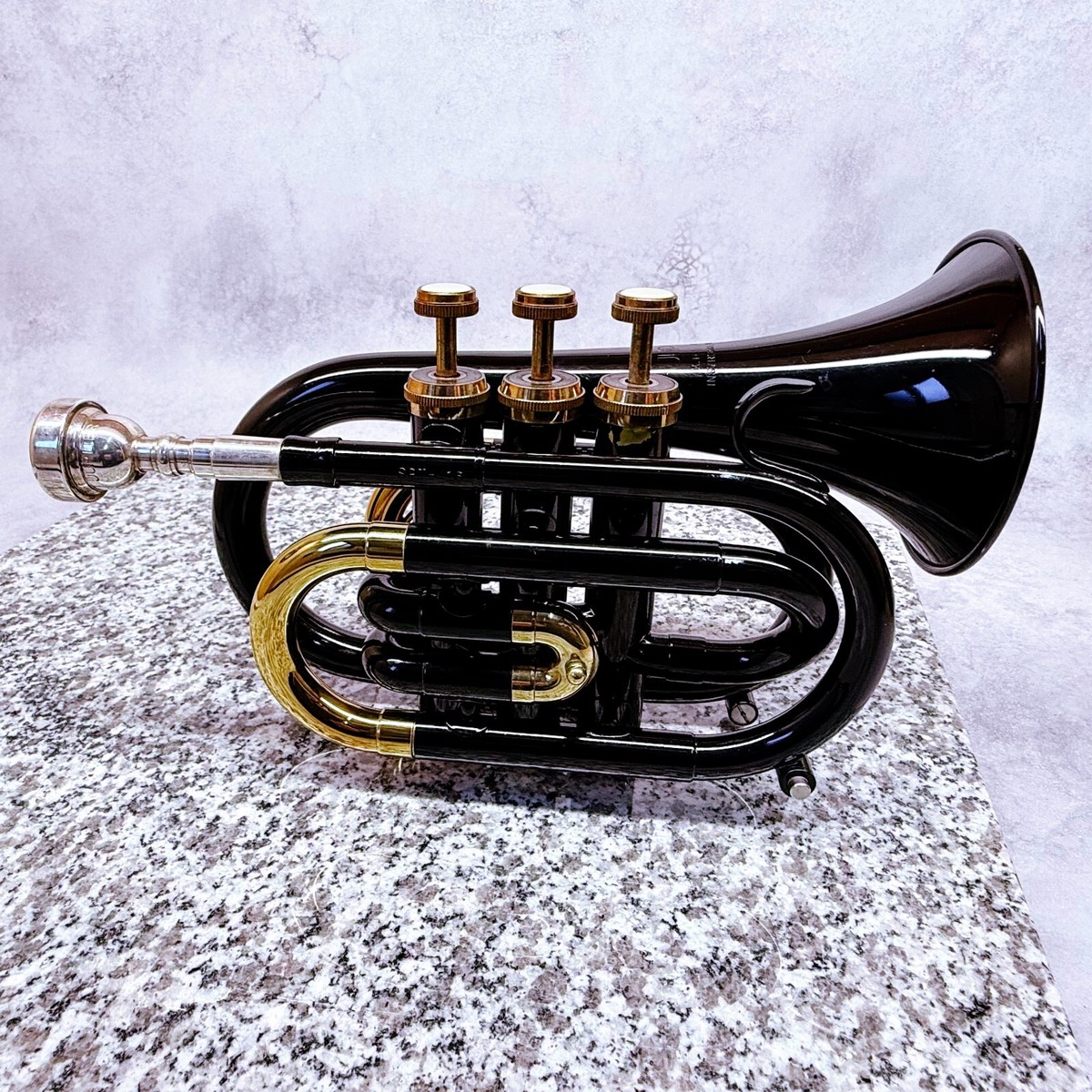 Jupiter JPT-416 Pocket Trumpet with Hard Case and Mouthpiece