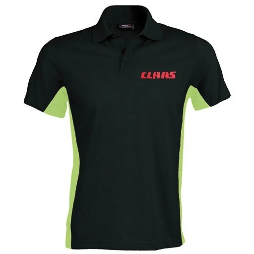 Claas Tractor/Combine Contrast Polo Shirt - Embroidered - Small to XXL
Opens in a new window or tab