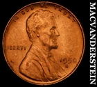 1950-S Lincoln Wheat Cent - Red Choice Gem Brilliant Unc  No Reserve  #i662