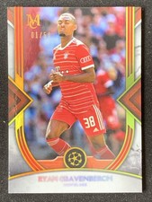 Ryan Gravenberch 2022-23 Topps Museum Collection UCL Gold /50 #38