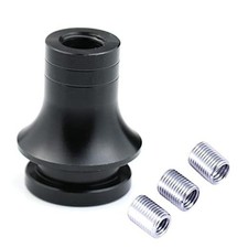 Gear Knobs Boot Retainer Shift Stick Connector M12 X 1.25 with 3 Pcs Black