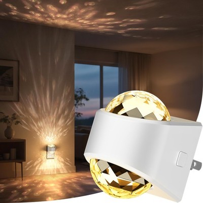Briignite Night Light, Night Lights Plug into Wall, LED Projector Night Light...