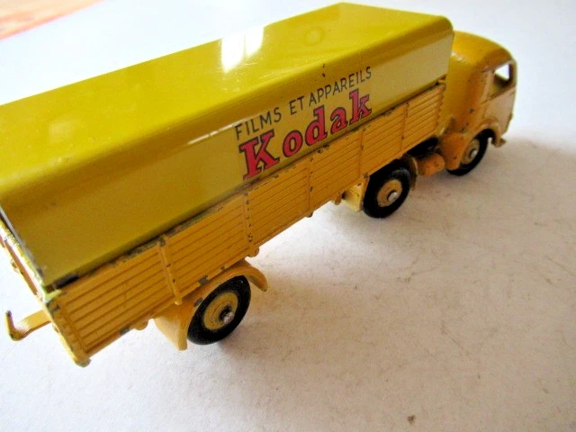 DINKY TOYS Ref 32AJ TRACTEUR PANHARD ET SEMI REMORQUE KODAK - Photo 4/4