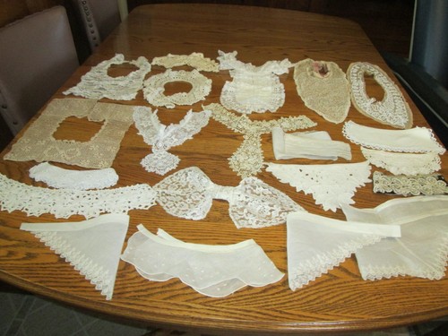 Ladies Collars Antique & Vintage Handmade Lace/Needlework - 22