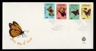 DR WHO 1978 NETHERLANDS ANTILLES FDC BUTTERFLY COMBO R39043