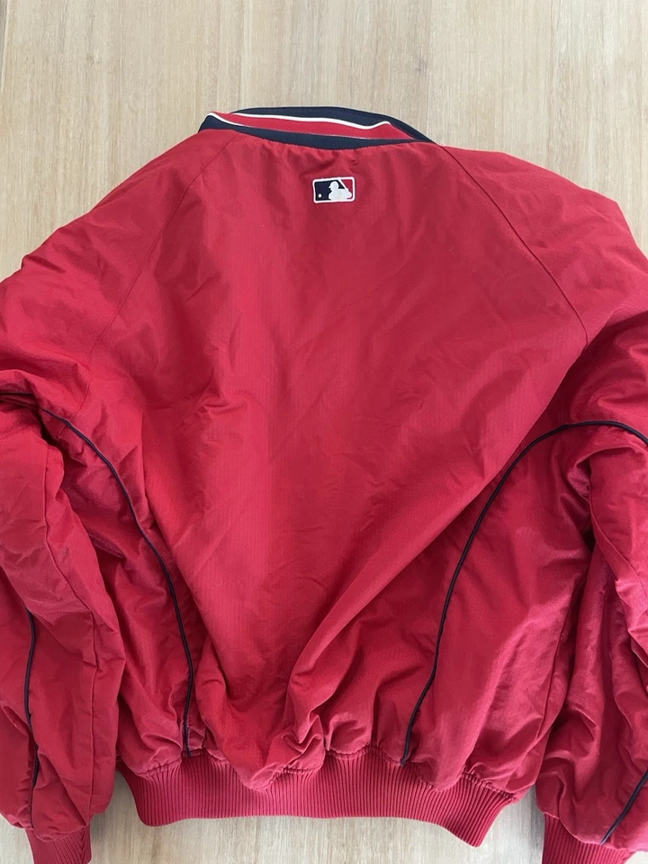  Majestic Anaheim Angels Vintage Windbreaker MLB Baseball Player Issued Large - Image 3 of 3