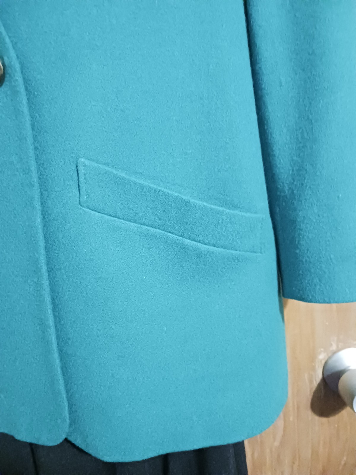 Pendleton Virgin Wool Woman's Jacket/Blazer Teal … - image 4