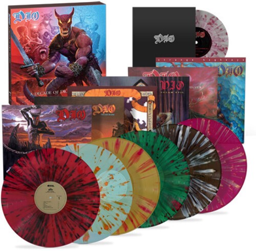 Dio - A Decade of Dio: 1983-1993 [New Vinyl LP] Colored Vinyl, Rmst, Boxed Set