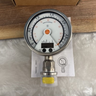 IFM PG2796 Pressure Sensor Gauge 4-20mA Aseptoflex Vario Stainless Steel 